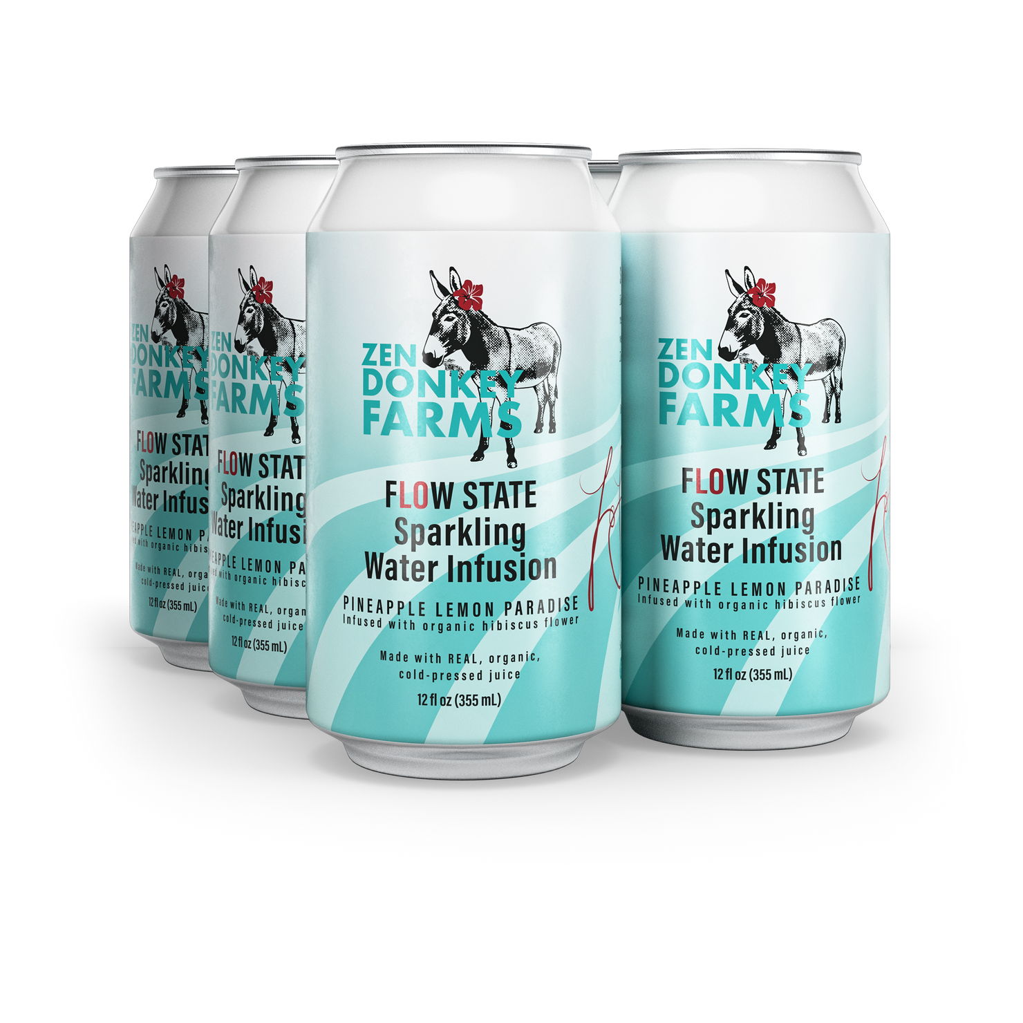 Sparkling Tea Infusion - Flow State (KC Current SPECIAL EDITION, 6-pack)