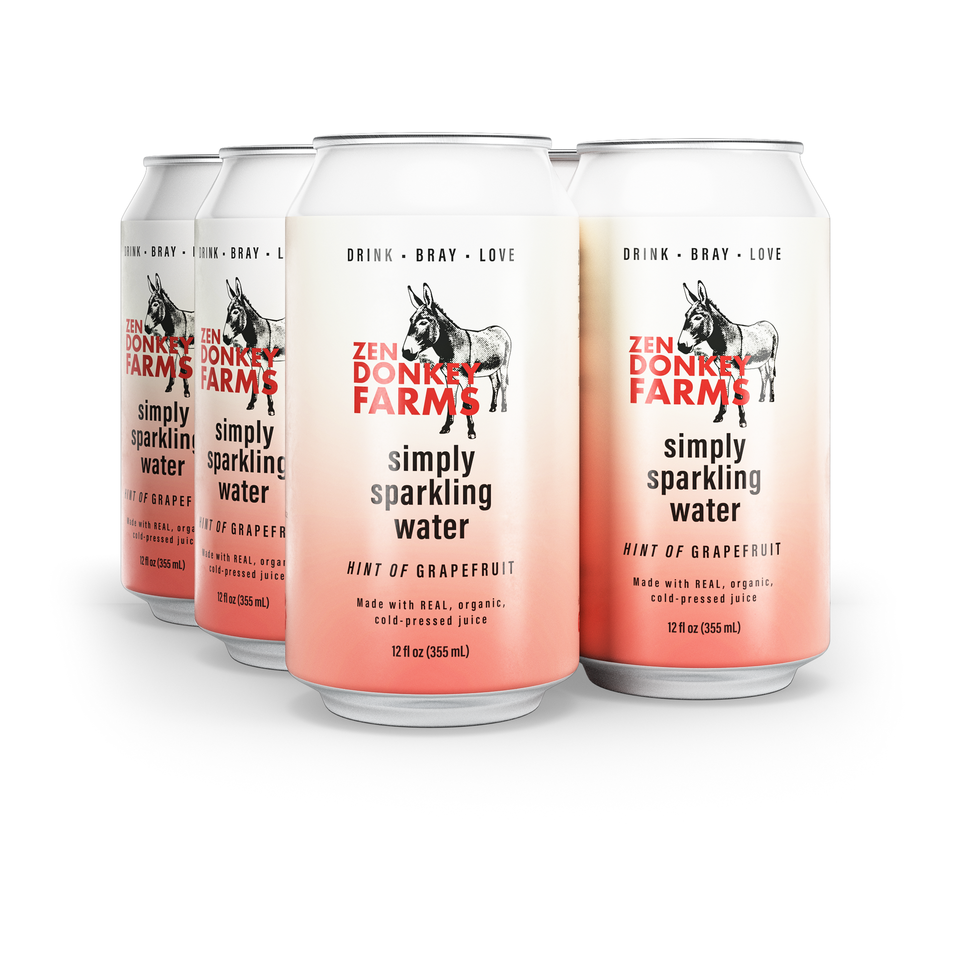 Simply Sparkling Water - Hint of Grapefruit (6-pack) — Zen Donkey Simply Sparkling Water - Hint of Grapefruit (6-pack) — Zen Donkey