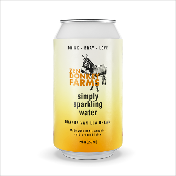 Simply Sparkling Water - Orange Vanilla Dream (single can)