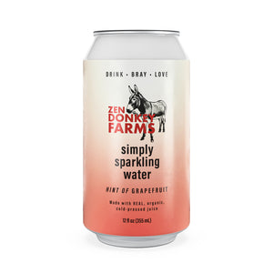 Simply Sparkling Water - Hint of Grapefruit (single can)