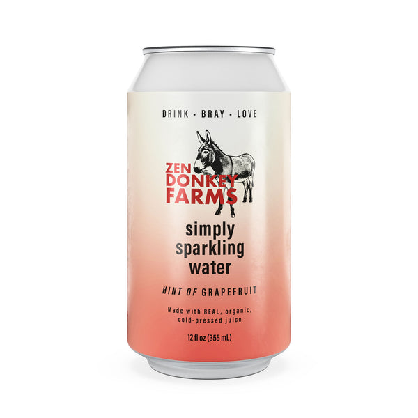Simply Sparkling Water - Hint of Grapefruit (single can)
