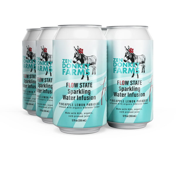 Simply Sparkling Water Infusion - Flow State (Lo'eau LaBonta SPECIAL EDITION, 6-pack) OUT OF STOCK, NEW BATCH COMING SOON!