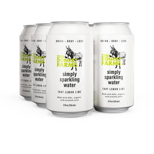 Simply Sparkling Water - Tart Lemon Lime (6-pack) (SOLD OUT - FRESH BATCH COMING SOON)