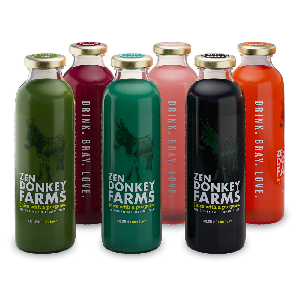 Juice cleanses & bundles - Zen Donkey Farms