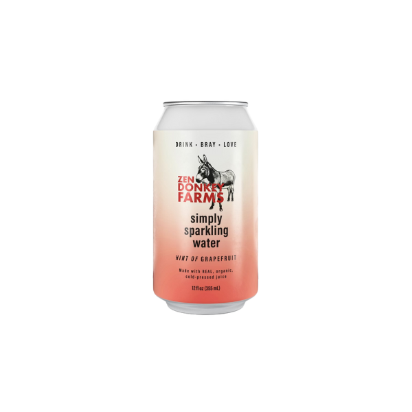 Simply Sparkling Water - Hint of Grapefruit (single can)